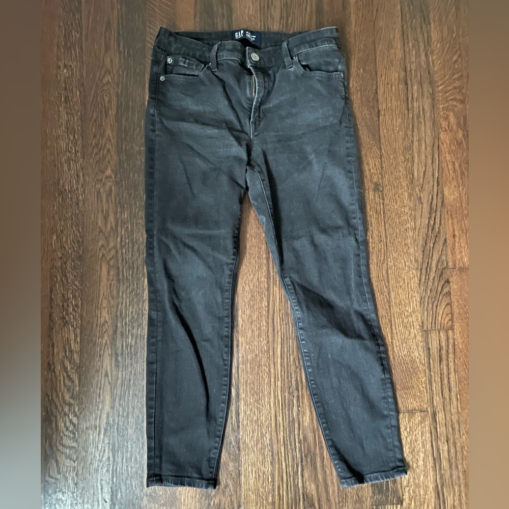 Gap black universal legging skinny jeans